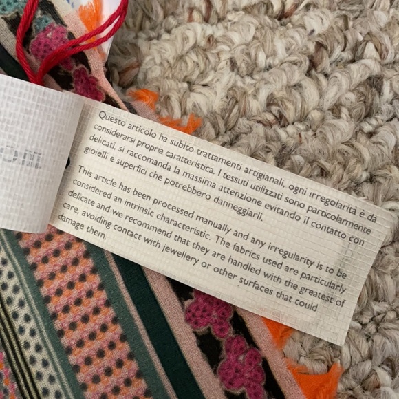 Monica Sarti Multi-Color Scarf - Picture 4 of 5